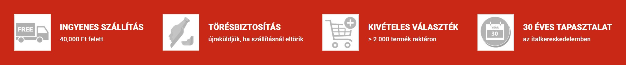 Vásárlói előnyök