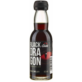 Csévi Keserű Black Dragon szeszes ital kávé ízesítéssel 0,05l 34%