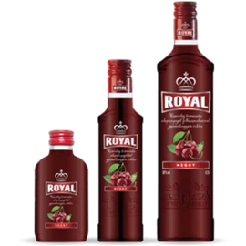 Royal Vodka meggy ízesítésű vodka 0,1l 28%