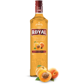 Royal Vodka sárgabarack ízesítéssel 0,2l  28%