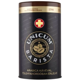 Zwack Unicum Barista keserűlikőr kávé ízesítéssel 0,5l 34,5%, díszdoboz (fém)