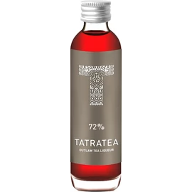 Tatratea tea alapú likőr, őszibarack ízesítéssel mini 0,04l 42%