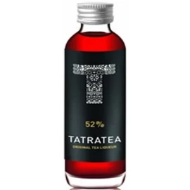 Tatratea Original tea alapú likőr, keserű ízesítéssel mini 0,04l 52%