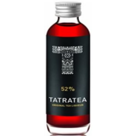Tatratea Original tea alapú likőr, keserű ízesítéssel 0,04l 52%