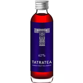 Tatratea tea alapú likőr, erdei gyümölcs ízesítéssel 0,04l 62%