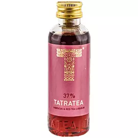 Tatratea tea alapú likőr, hibiszkusz ízesítéssel 0,04l 37%