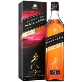 Johnnie Walker Black Sherry 0,7l 40%, díszdobozzal