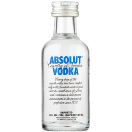 Absolut Blue vodka 0,05l 40%