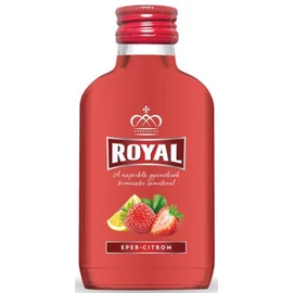 Royal Vodka eper-citrom ízesítéssel 0,1l  28%