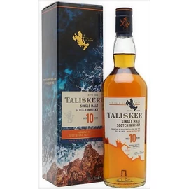 Talisker whisky 0,7l 10 éves 45,8% DRS, díszdoboz