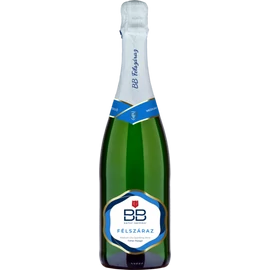 BB fehér félszáraz pezsgő 0,75l DRS
