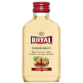 Royal likőr mogyoró ízesítéssel 0,09l 26%