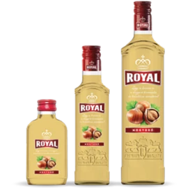 Royal likőr mogyoró ízesítéssel 0,5l 26% DRS