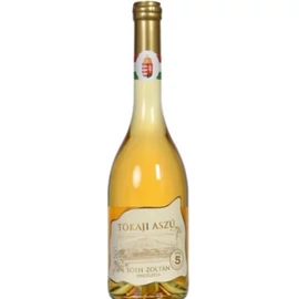 Tóth Zoltán Tokaji 5 Puttonyos Aszú édes fehérbor 0,5l 2019* DRS