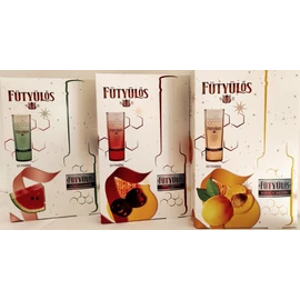 Fütyülős görögdinnye likőr 0,5l 24,5% DRS, díszdoboz+pohár