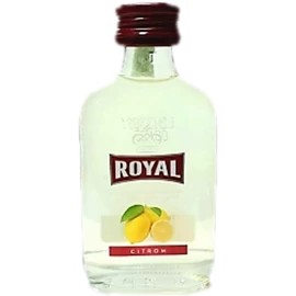 Royal likőr citrom ízesítéssel 0,009l 26%