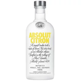 Absolut Citron citrom ízesítésű vodka 0,7l 40% DRS