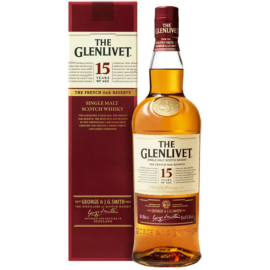 The Glenlivet whisky 0,7l 15 éves 40%, díszdoboz