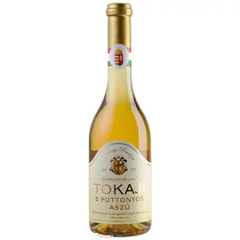 Budányi Tokaji 5 Puttonyos Aszú édes fehérbor 0,5l 2019*
