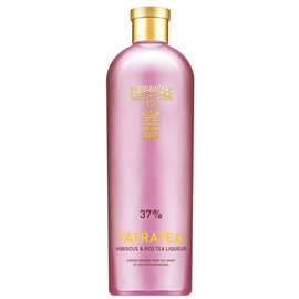 Tatratea tea alapú likőr, hibiszkusz ízesítéssel 0,7l 37%