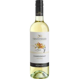 Zonin Ventiterre Chardonnay száraz fehérbor 0,75l 2019