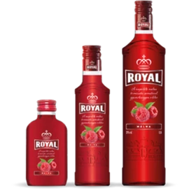 Royal Vodka málna ízesítésű vodka 0,1l 28%