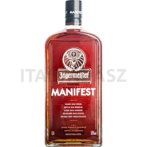 Jägermeister Manifest keserűlikőr 1l 38%