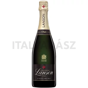 Lanson Black Label Brut fehér száraz pezsgő 0,75l