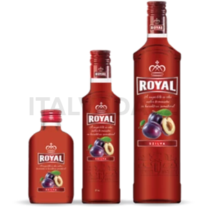 Royal likőr szilva ízesítéssel 0,2l 26%