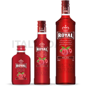 Royal Vodka málna ízesítésű vodka 0,5l 28%