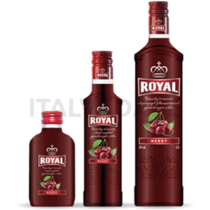 Royal Vodka meggy ízesítésű vodka 0,1l 28%