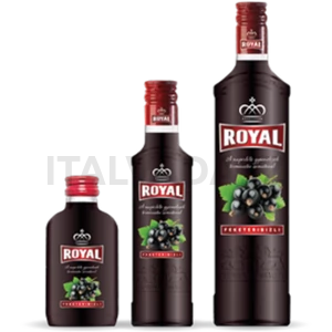 Royal likőr feketeribizli ízesítéssel 0,2l 26%