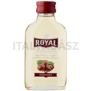 Royal vodka mogyoró ízesítéssel 0,1l  28%