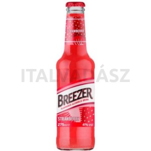 Bacardi Breezer eper ízesítésű long drink 0,275l 4%