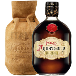 Pampero Aniversario Reserva rum 0,7l 40%, bőrtokkal