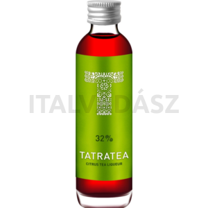 Tatratea Citrus tea alapú likőr, citrus ízesítéssel 0,04l 37%