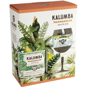 Kalumba White gin 0,7l 37,5%, díszdoboz + pohár