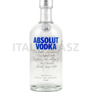 Absolut Blue vodka 0,7l 40% DRS