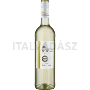 Szent István Korona Etyek-Budai Irsai Olivér száraz fehérbor 0,75l 2020 DRS