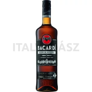 Bacardi Carta Negra Black rum 0,7l 37,5% DRS