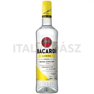 Bacardi Limón citrom ízesítésű rum 0,7l 32% DRS