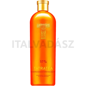 Tatratea tea alapú likőr, csipkebogyó-homoktövis ízesítéssel 0,7l 57% DRS