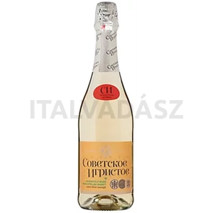 Szovjetszkoje Igrisztoje Muskotályos fehér pezsgő 0,75l DRS