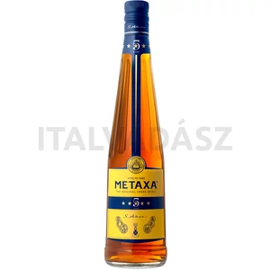 Metaxa 5* konyak 0,5l 38% DRS