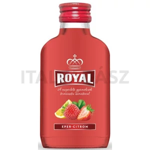 Royal likőr eper-citrom ízesítéssel 0,09l 26%