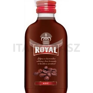 Royal likőr kávé ízesítéssel 0,09l 25%
