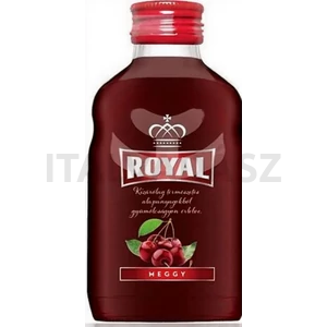 Royal likőr meggy ízesítéssel 0,09l 26%