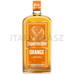 Jägermeister Orange keserűlikőr narancs ízesítéssel 0,7l 33% DRS