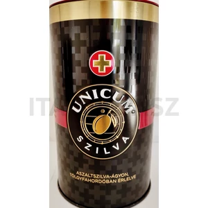 Zwack Unicum szilva ízesítésű keserűlikőr 0,5l 34,5% DRS, díszdoboz (fém)