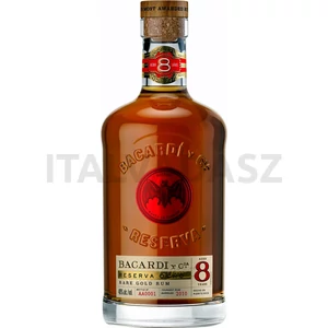 Bacardi 8 éves rum 0,7l 40% DRS